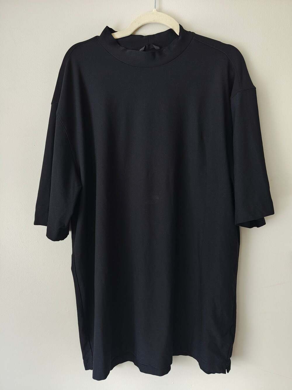 Nike Golf Fit Dry Mock Neck Shirt Black XXL Performance Stretch Polo
